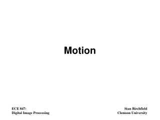 Motion