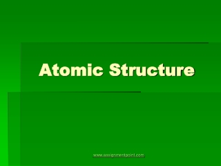 Atomic Structure