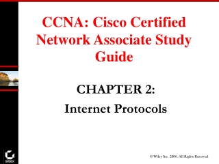 CHAPTER 2:  Internet Protocols