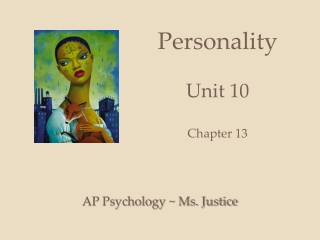 Personality Unit 10 Chapter 13