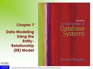 Chapter 7 Data Modeling Using the Entity-Relationship (ER) Model