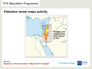 Palestine and neighbouring Arab nations in 1947