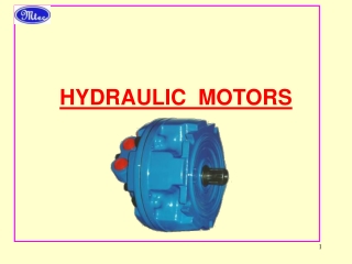 HYDRAULIC   MOTORS