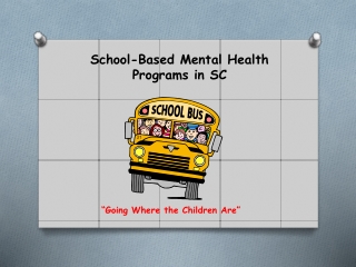 School-Based Mental Health Programs in SC