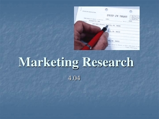 Marketing Research