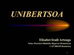 UNIBERTSOA