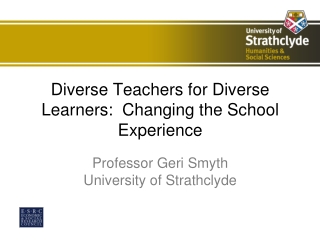 Diverse Teachers for Diverse Learners:  Changing the School Experience