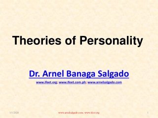 Theories of Personality