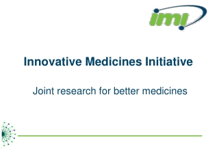 Innovative Medicines Initiative