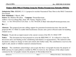 Project: IEEE P802.15 Working Group for Wireless Personal Area Networks (WPANs)