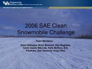 2006 SAE Clean  Snowmobile Challenge