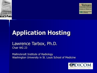 Application Hosting