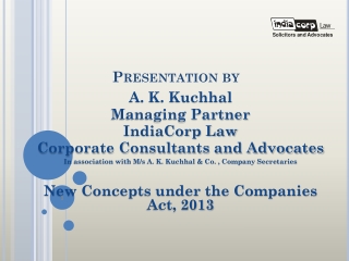 Presentation by