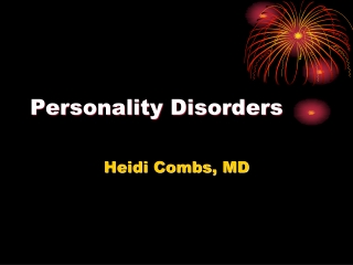 Personality Disorders