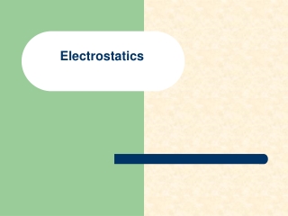 Electrostatics