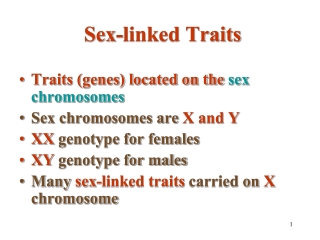 Sex-linked Traits