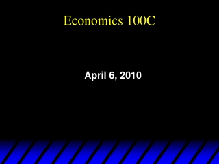 Economics 100C