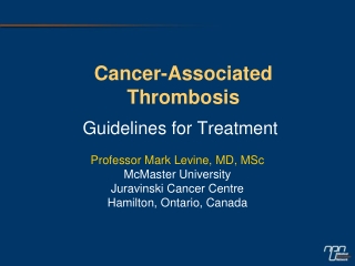 Cancer-Associated Thrombosis