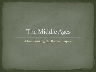 The Middle Ages