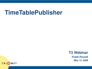 TimeTablePublisher