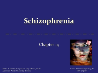 Schizophrenia