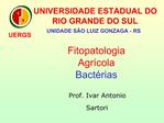 Fitopatologia Agr cola Bact rias