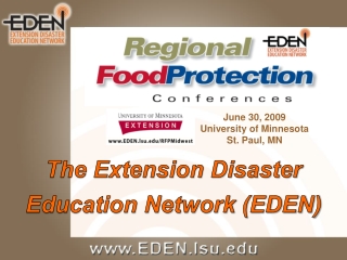 The Extension Disaster  Education Network (EDEN)