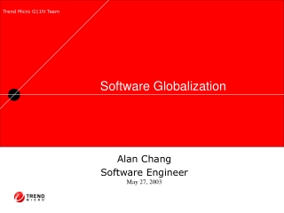 Software Globalization