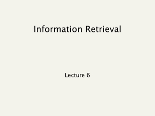 Information Retrieval