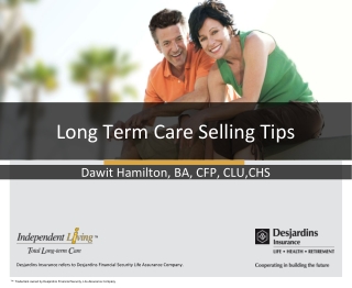 Long Term Care Selling Tips