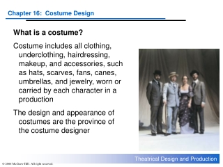 What is a costume?