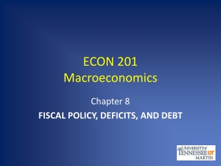 ECON 201 Macroeconomics