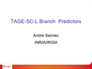 TAGE-SC-L Branch  Predictors