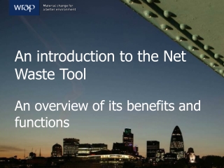 An introduction to the Net Waste Tool