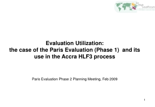 Evaluation Utilization: