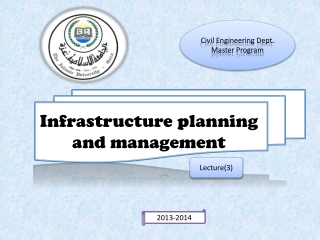 Infrastructure planning and management