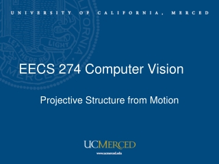 EECS 274 Computer Vision