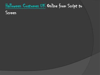 Halloween Costumes UK