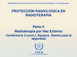 PROTECCIÓN RADIOLÓGICA EN RADIOTERAPIA