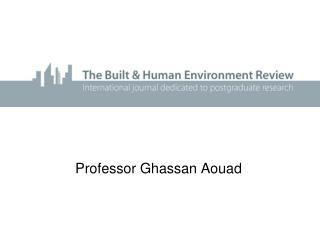 Professor Ghassan Aouad
