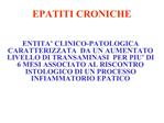 EPATITI CRONICHE