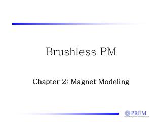 Brushless PM