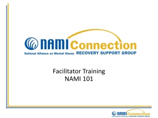 Facilitator Training NAMI 101