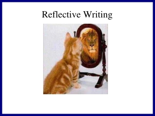 Reflective Writing