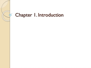 Chapter 1.  Introduction
