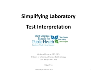 Simplifying Laboratory  Test Interpretation