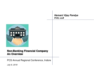 Non-Banking Financial Company An Overview