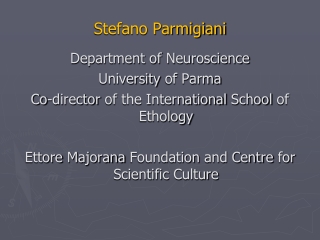 Stefano Parmigiani