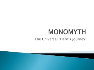 MONOMYTH