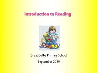 Introduction to Reading